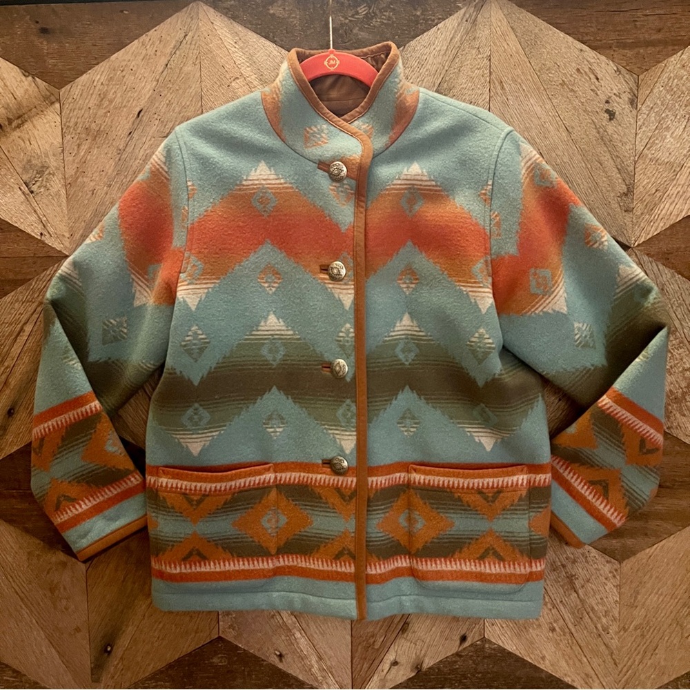 Pendleton Southwest Indian Blanket Coat